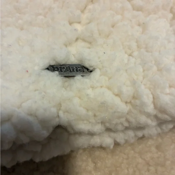 PrAna Cream Sherpa Hoodie - Picture 8 of 8